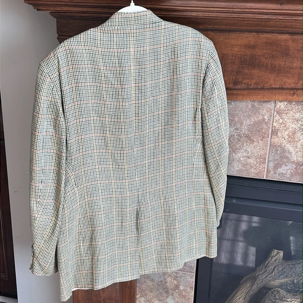 Vintage Southwick preppy classic plaid blazer sports jacket coat est M